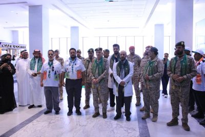 “الكشافة” تُشارك مدينة الأمير سلطان الطبية العسكرية احتفائها باليوم الوطني