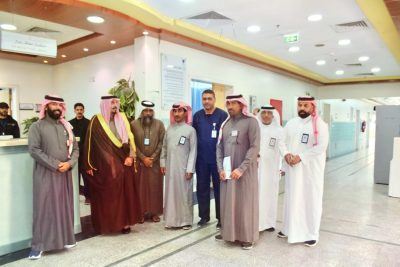رئيس مركز مدينة العيون بمحافظة الأحساء يقوم بزيارة تفقدية لمستشفى مدينة العيون