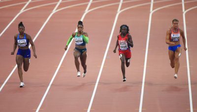 (جيفرسون)  و( ألفريد)  على خط الذهب لسباق 100م (سيدات) في طوكيو