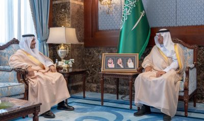 سمو محافظ الأحساء يستقبل معالي نائب وزير البيئة والمياه والزراعة