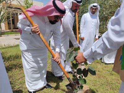 بيئة القطيف تفعّل مبادرة السعودية الخضراء