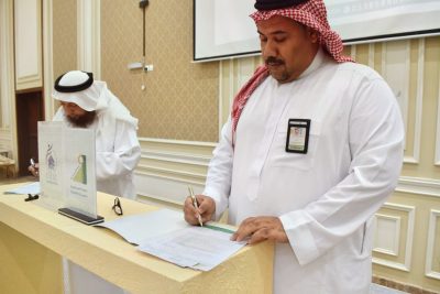 عقد شراكة مجتمعية بين جمعية العيون الخيرية بالأحساء وجمعية عطاء للخدمات المجتمعية بمدينة العيون