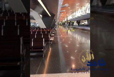 شاهد | مواطن كويتي نزل في مطار قطر ليتفاجأ بهذا المشهد!