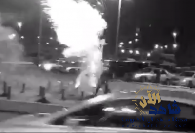 شاهد.. مواطن يتعرض لإصابة قاتلة لحظة إطلاقه الألعاب النارية في احتفالات محافظة الرس