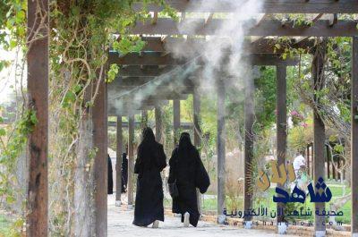 لمحبي رياضة المشي.. أمانة الرياض تضع مراوح ملطفة للجو بعدد من ممرات المشاة 