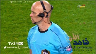 شاهد | ‏فقط في ملاعب امريكا استخدام راس الحكم في الإخراج التلفزيوني  !!