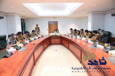 اجتماعات متتاليه للوقف على جاهزية لقيادة قوات امن الحج