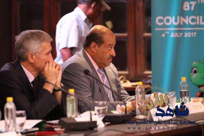 نواف بن محمد يشارك في فعاليات الاتحاد الدولي لالعاب القوى بلندن