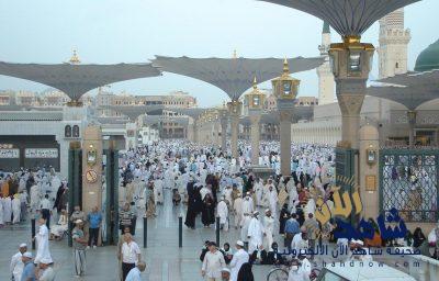 وصول 222444 حاجاً للمدينة المنورة حتى يوم أمس الجمعة