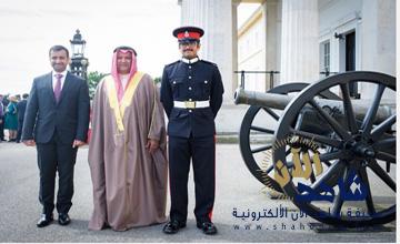 سمو الشيخ حمد بن محمد بن سلمان ال خليفة يحضر حفل تخرج نجله من الأكاديمية العسكرية الملكية ساندهيرست