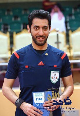 بالطيور ضمن حكام البطولة الاسيوية في صالات (عشق آباد)