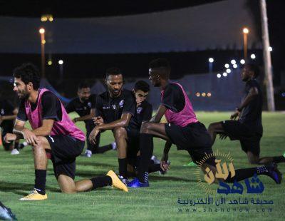 تدريبات صباحية ومسائية ترفع أستعداد هجر لدوري الأولى