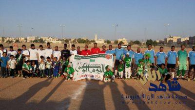 فريق شعله محاسن ينظم مباراة استعراضيه بمتاسبة اليوم الوطني ” 87″