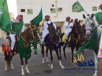 ميدان فروسية الأحساء يحتفل بالذكرى 87 لتوحيد المملكة