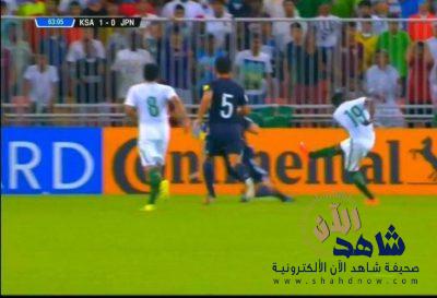 الاخضر السعودي يعطل الكمبيوتر الياباني ويتأهل لروسيا