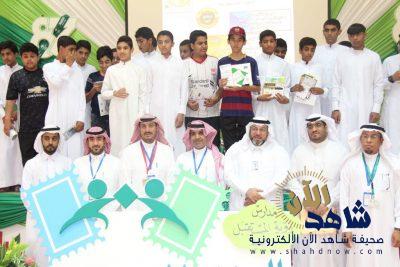 زيارة متوسطة الجبيل معرض جمعية السعودية لهواة الطوابع و العملات بمدرسة رؤية المستقبل