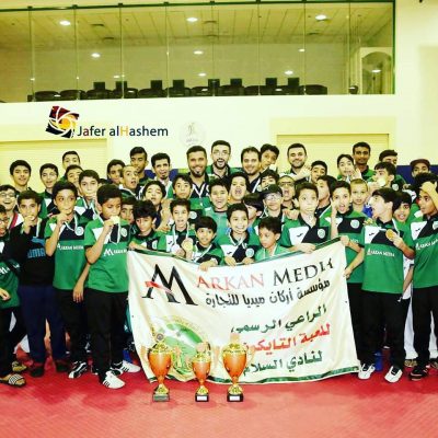 الخواهر والعبادي يحققان ذهبية البطولة المفتوحة للتايكوندو