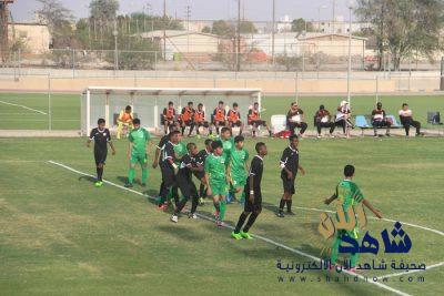 ناشئي الروضة يتغلب على الشباب بهدف المنسف