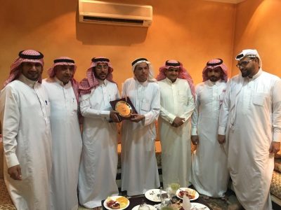 إدارة نادي الصواب تزور النجيدي