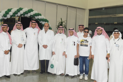 ضياء التطوعي يزور معرض “أنامل مبصرة” في الدمام