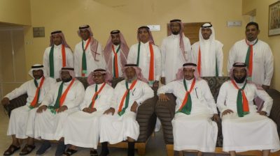 ادارة نادي الروضة تجتمع برؤساء النادي السابقين