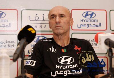 يسيتش : لاعبو الاتفاق قادرون على كسر حاجز الفوز و 14 مباراة تجعلني أثق بهم