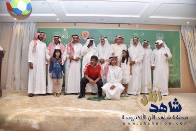 بحضور 500 شخصية رياضية واعلامية دشن شعار المهرجان وأعلن عن الرعاة