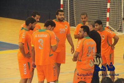يد الروضة يكسب الابتسام بنتيجة 36 – 22