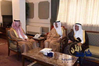 محافظ الاحساء يستقبل رئيس المجلس البلدي