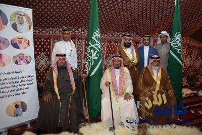 عبدالعزيز ال الذيبة يستضيف قبيلة ال كزمان ال كناد المتضامنين مع الشيخ شافي بن ناصر شيخ شمل قبائل بني هاجر