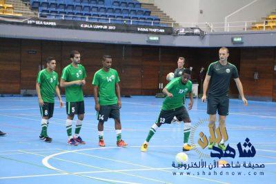 قدم الصالات يواصل الاعداد بالعاصمة الماليزية