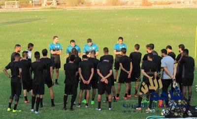 هجر يختتم تحضيراته لمواجهة الشعلة