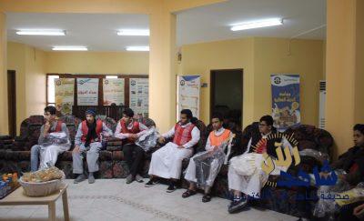 تحت شعار شتاء دافئ .. طلاب أكاديمية الكفاح يزورون جمعية الجشة