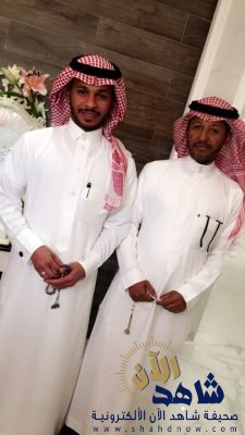 بوميه يحتفل بعقد قران نجله مشاري