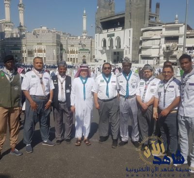 مدير النشاط الطلابي بالعاصمة المقدسة يشارك في خدمة مرتادي المسجد الحرام