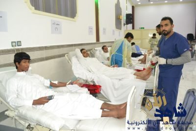 ١٩٨ متبرعا في حملة التبرع بالفضول