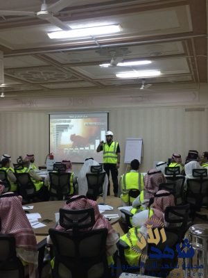 جمعية غوث تنهي تدريب 90 من رئاسة الحرمين  في مكافحة الحريق