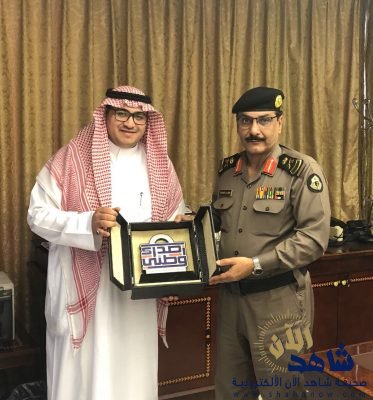 مدير شرطة منطقة الرياض يستقبل الزميل سلمان العيد