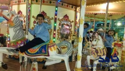 رحلة ترفيهية لأكثر من ٣٠٠ طفل من أطفال روضة العيون الخيرية