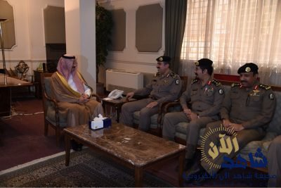 محافظ الاحساء يستقبل مدير سجون المنطقة الشرقية