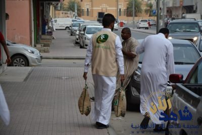 مساعدات غذائية بأكثر من 182 ألف ريال من بر الصالحية