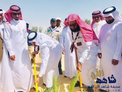 تفعيل شراكة تعليم الأحساء وأمانة الاحساء بمبادرة ( زراعة مليون شجرة )