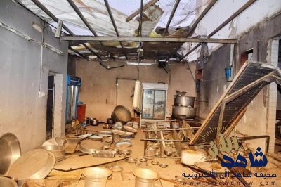 بالصور.. انفجار في مطعم بجدة إثر تسرب غاز يتسبب في انهيار السقف وتضرر محلات مجاورة