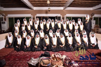 شاهد بالصور .. 44 فارساً يزينون جماعي العمران