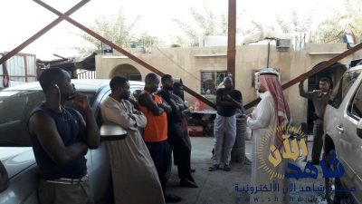 القبض على عمالة أفريقية مخالفة للمواد 39/ 33 في القطيف