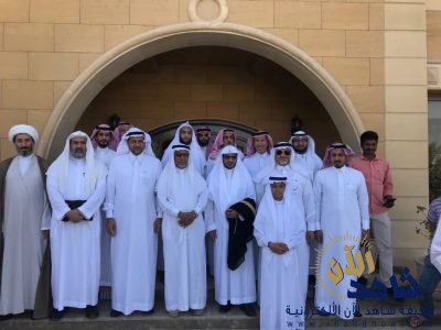 خلال زيارته لمحافظة #الاحساء … #الموسى يستضيف ويكرم امام #مسجد_قباء بالمدينه المنوره