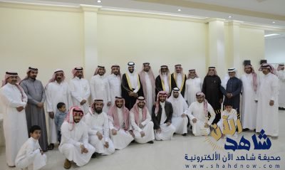 الاستاذ محمد صالح الزهراني يتلقى التهاني بمناسبة زواج ابنه عصام