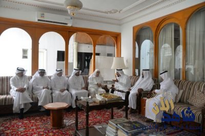 بحضور وكيل محافظة الاحساء … ادارة نادي الاحساء تكرم أسرة الجبر لاعمالها الخيريه الجليله