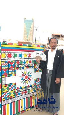 تشكيليتان تبرزان فن القط في أيام الشارقة التراثية