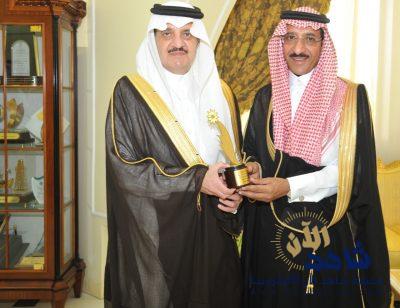الأمير سعود بن نايف يستقبل رئيس وأعضاء مهرجان سفاري بقيق